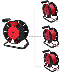 <span class=keywords><strong>Avvolgicavo</strong></span> Elettrico Retrattile Professionale da 24 Metri (80FT) SJTW 16/3 per Carichi Pesanti con Maniglia e Interruttore Automatico - Product Image 2