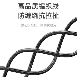 Câble USB C tressé en nylon 65W 100W 3A pour Xiaomi Samsung Oppo, câble de charge rapide USB C, câble de données de type C - Product Image 5