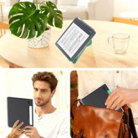 Casing Pelindung Tablet untuk Kobo Libra Colour/Libra 2 7 Inci Penutup Flip Kulit PU Ringan Magnetik Dapat Dilepas Auto Sleep Wake