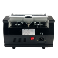 Machine de comptage d'argent 1008T Compteur UVMG USD EUR PKR Nombre Total Détecteur de billets de banque multi-devises