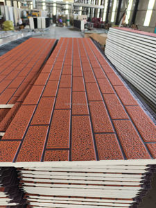 פאנל קיר וחיפוי גג מבודד, עמיד בפני אש, ידידותי לסביבה, עשוי פוליאוריטן, עמיד בפני לחות וקול, לבנייה מודרנית, SIP/WIP - Product Image 2