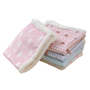 Couverture épaisse pour animaux de compagnie, pour chiens et chats, en polaire berbère, pour l'automne et l'hiver, couverture mignonne pour chiot et chaton, <span class=keywords><strong>tapis</strong></span> de lit, couverture chaude pour animaux de compagnie - Product Image 1
