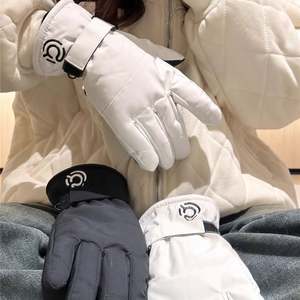 ถุงมือสกีฤดูหนาวผู้ชายผู้หญิง, ถุงมือกันลมให้ความอบอุ่นกันน้ำหน้าจอสัมผัสกันลื่นสโนว์บอร์ดสโนว์บอร์ดสโนว์บอร์ดขี่จักรยานถุงมือสกี - Product Image 5