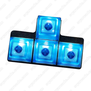 <span class=keywords><strong>Mixbox</strong></span> 360 WASD Keycap Accessoires de jeu-Joystick d'arcade de remplacement pour Hitbox Retro - Product Image 4