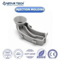 Canal de guidage d'eau en PP moulé par injection plastique de précision pour base de robot nettoyeur domestique