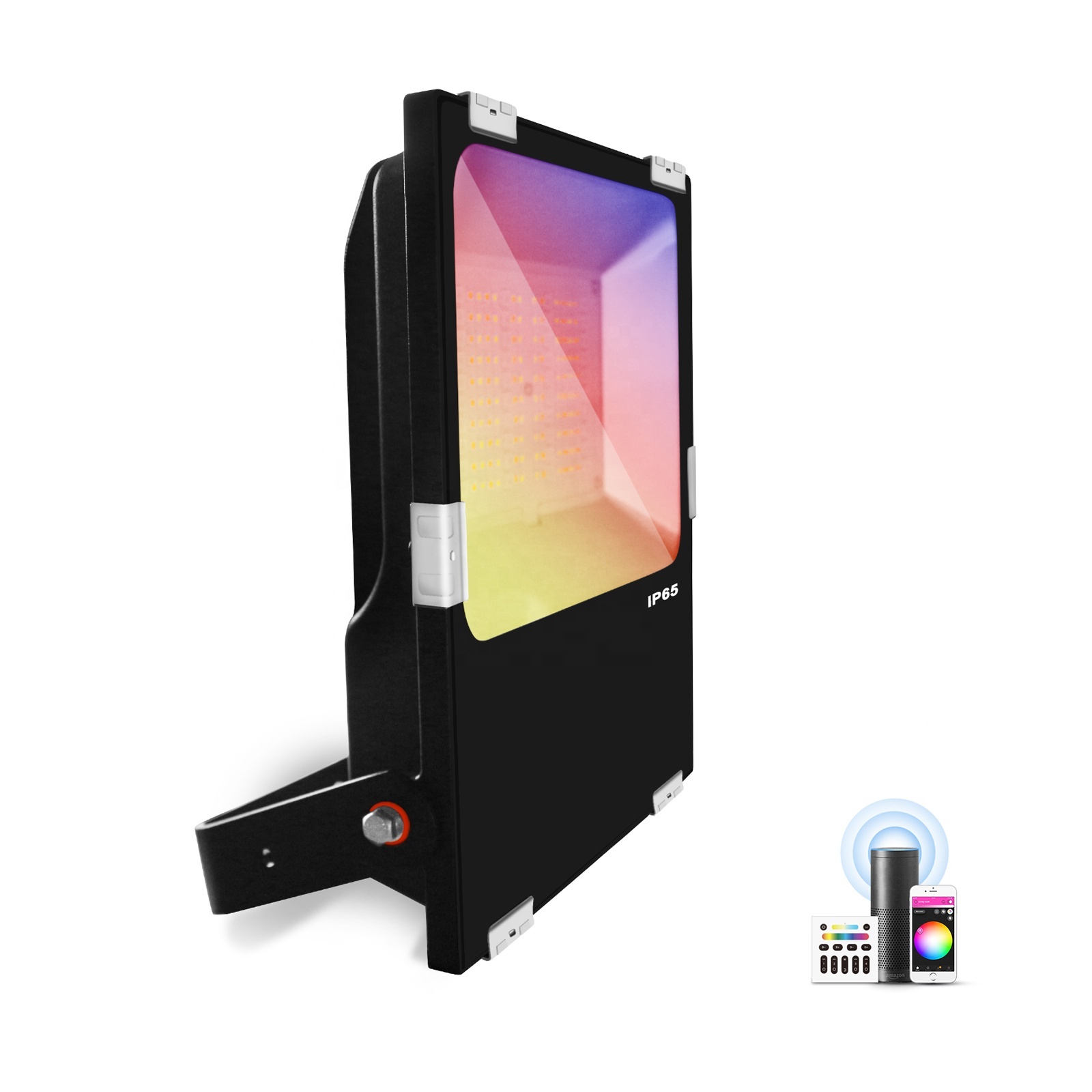 GL-FL-008P Gledopto ZigBee Smart Outdoor Floodlights RGBW Homekit Outdoor Lights Work with Matter Over ZigBee