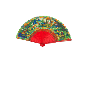 Nouvelle arrivée Impression personnalisée Décoration Bambou Papier personnalisé Éventail pliant Éventails promotionnels en papier personnalisés - Product Image 5