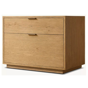 Mesa de Noche Cerrada MONTECITO, Muebles Modernos de Lujo, Mesita de Noche Cerrada para Dormitorio con Cajón - Product Image 3