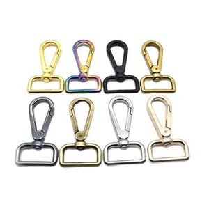 Cheapest Bags Accessories Dog Metal Hook Zinc Alloy Snap Hook Dog Metal Spring Clips Buckle