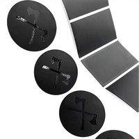 Autocollants personnalisés brillants avec vernis sélectif UV, étiquettes adhésives de marque en rouleau pour l'emballage des produits