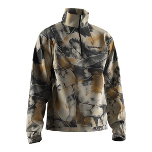 Veste pull à col montant pour homme avec fermeture éclair 1/3, coupe ajustée pour la course, l'entraînement et les tenues décontractées quotidiennes - Product Image 5