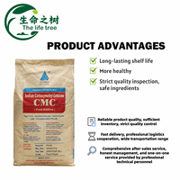 Poudre de carboxyméthylcellulose (CMC) de qualité alimentaire CAS 9004-32-4 à haute viscosité et pureté pour additifs alimentaires épaississants