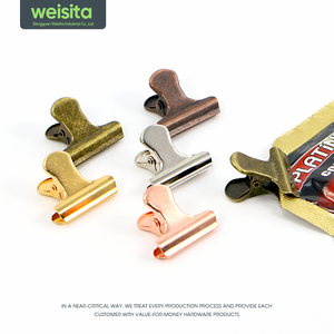 Bella Clip in stile Vintage piccola decorazione del libro in vacchetta con molla in metallo pinza per caffè all'ingrosso - Product Image 2