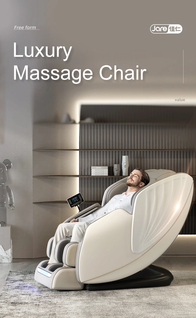 Jare 8900 Factory OEM Cheap Price High Quality Foot Armchair Shiatsu Electric Massager Chair For Home Full Body Massage Chair