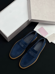 Zapatos Jimmy de Alta Calidad para Mujer, Hechos de Cuero de Gamuza de Alta Calidad con un Diseño de Una Sola Pieza Antideslizante - Product Image 6