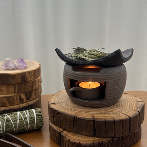 Estufa Japonesa para Té con Calentamiento a Vela y Funciones de Difusor de Aromaterapia, Modelo CT-966 - Product Image 2