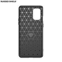 Bonne qualité pour oneplus 8t coque arrière de téléphone, couverture mobile en fibre de carbone TPU pour oneplus 8t