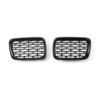Kit carrosserie E36 M Sport Noir Brillant Grille Sky Star Spoiler de pare-chocs avant Accessoires de tuning extérieur pour voiture