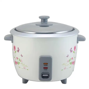 Olla <span class=keywords><strong>Arrocera</strong></span> Eléctrica Personalizada de <span class=keywords><strong>6</strong></span> <span class=keywords><strong>Litros</strong></span> y 1000 W, de Acero Inoxidable, con Recipiente Interior Antiadherente, Vaporera de Aluminio y Taza Medidora para Hotel - Product Image 1