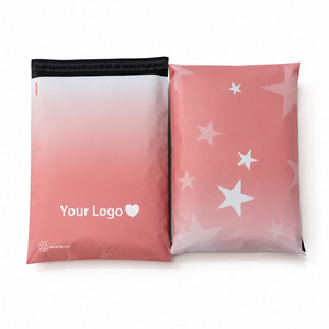 Enveloppe en plastique personnalisée avec logo, vert mat, mignonne, écologique, pour expédition et emballage postal, vente en gros - Product Image 5