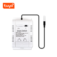 Sensor Inteligente de Temperatura y Humedad Tuya Wi-Fi, Monitor de Energía para Automatización del Hogar, Interruptor de Control de Temperatura para Invernaderos