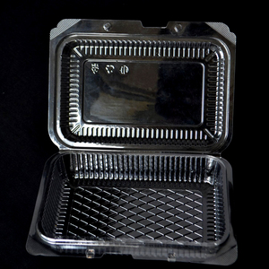 Usa e getta di Plastica Trasparente rettangolo A Conchiglia di Stoccaggio Di Frutta contenitore - Product Image 2