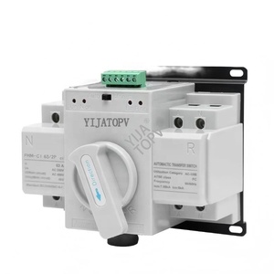 Quick Response 2P 32A 63A 100A 125A Dual Power Transfer <strong>Switch</strong> Monitoring Overvoltage Household - Product Image 1