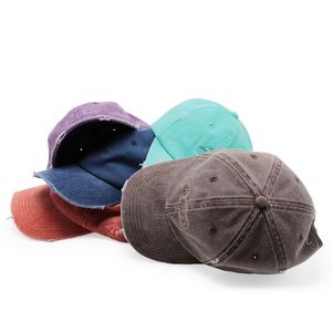 Gorras de Béisbol de Alta Calidad con Logotipo Bordado, Gorra Estilo Dad Desgastada Personalizada - Product Image 3