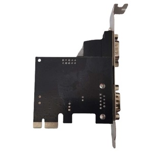การ์ดแปลง Pci-E เป็น Serial 2 พอร์ต Rs232 การ์ดหลายพอร์ตสำหรับเดสก์ท็อปอุตสาหกรรม D89 อินเทอร์เฟซ Com แบบ 2x9 พิน - Product Image 2