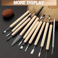 Set Professionale Panwenbo di 11 Utensili per Scultura in Argilla con Strumenti Metallici per Intaglio Ceramico per Artisti e Artigiani