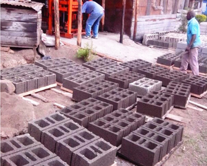 QTJ4-35 Interlock Tường Bê Tông Tự Động Paver Columbia Rỗng Khối Máy Làm Cho Bán Tại Jamaica - Product Image 5