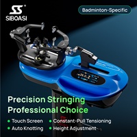 Machine à cordage de badminton professionnelle électronique SIBOASI, nouvelle conception S5, réglable en hauteur, de qualité supérieure.