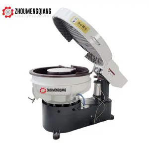 Máquina vibratoria de desbarbado automático, vaso vibratorio, pulidora con separador, máquina pulidora de vibración