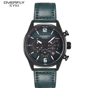 EYKI E3140L पुरुषों की घड़ी multifunctional चमकदार फैशन क्वार्ट्ज घड़ी