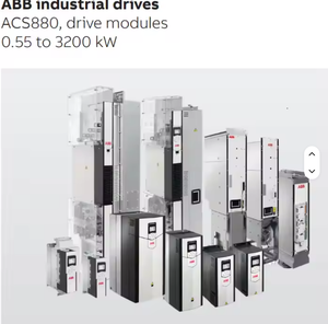 ตัวควบคุมความเร็วมอเตอร์แบบปรับความถี่ได้ ACS880 ซีรีส์ดั้งเดิม ราคาโรงงาน - Product Image 4
