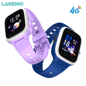 שעון חכם LAGENIO L29E 4G דגם 2024 עם כרטיס סים, מצלמה, שיחות וידאו (0.3 מגה פיקסל), מיקום LBS+GPS+WiFi, כפתור מצוקה SOS, שעון חכם לילדים - Product Image 1