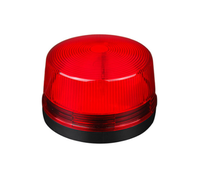 Penjualan terlaris lampu strobo LED DC12 ~ 24V lampu kilat peringatan keselamatan lampu sinyal keamanan merah/Amber // warna biru peringatan Alarm