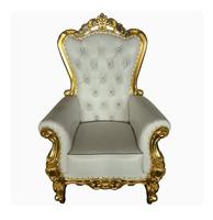 Chaise de mariage individuelle de style européen moderne, en bois et cuir, dossier solide, pliable, pour banquets et événements - Durable et de qualité commerciale
