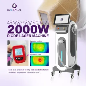 가장 뜨거운 세륨은 고성능 2000W 3 파장 755nm 808nm 1060Nm 다이오드 레이저 기계를 찬성했습니다