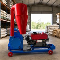 Broyeur à marteaux électrique en acier inoxydable 420-28, capacité 1000 kg/h, pour maïs, paille, céréales, équipement d'alimentation animale pour ferme