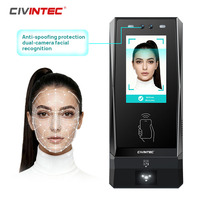 Control de Acceso Biométrico CT11 con Reconocimiento Facial, Credenciales NFC, BLE y QR, Pantalla Táctil Personalizable con Interfaz de Usuario, OEM ODM