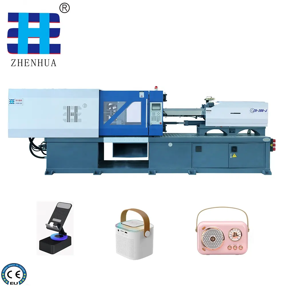 ZHENHUA Machine de moulage par injection de 260 tonnes Production de haut-parleur Bluetooth/haut-parleur Bluetooth sans fil faisant la machine