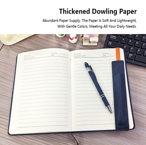 Libreta de Notas Promocional, Impresión de Libretas Corporativas, Diseño de Cuero, <span class=keywords><strong>Agenda</strong></span> Diaria/Semanal Personalizada, Planificador - Product Image 6