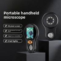 Smart 378 Handheld Microscope Magnifier High-Definition High-Magnification Field Investigation Compact Portable Camera