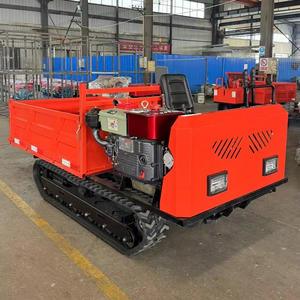 Autocarro con cassone ribaltabile Diesel 3ton 5ton pista di gomma Mini cingolato autocarro con cassone ribaltabile - Product Image 6