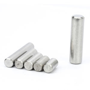 10 unids/bolsa 304 pasador de ubicación cilíndrico de acero inoxidable pasadores de bloqueo de eje fijo de Metal barra redonda varilla sólida - Product Image 6