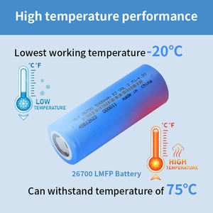 Célula de Bateria LMFP 26700 5000mAh 3.6V Células de Bateria de Alta Densidade Energética Bateria de Íon de Lítio para Bicicletas Elétricas/Scooters - Product Image 4