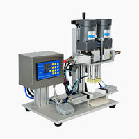 2025 Machine à capsuler semi-automatique à double usage Bouteilles de parfum en PET Bureau motorisé