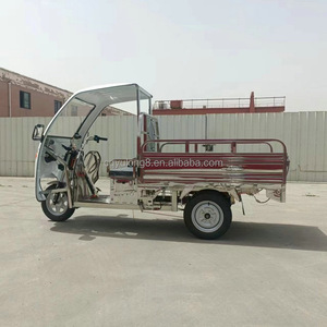 Triciclos eléctricos de alta calidad de China, triciclo motorizado, motocicleta de tres ruedas, camión eléctrico, bicicleta, granja, entrega de carga - Product Image 2