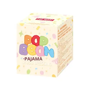 POPMART Unisex PVC Mart Animals Plush Bubble Cute Granules Pajamas Transformation Series 12+y Blind Box Doll Mystery Boxes - Product Image 1